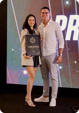 Premiação recebida por mentorado